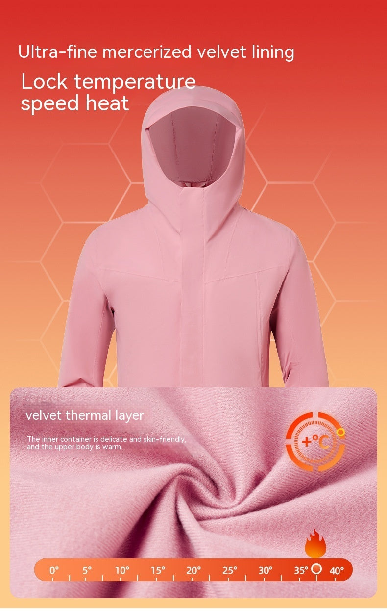 Warm Soft Shell Jacket Windproof