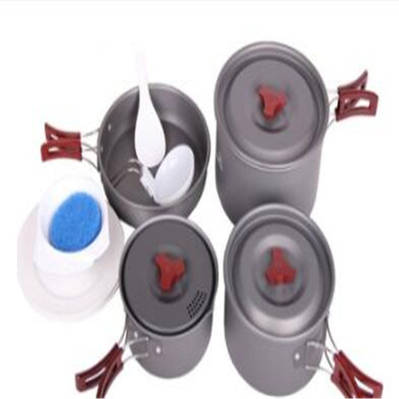 Picnic cookware set camping pot set