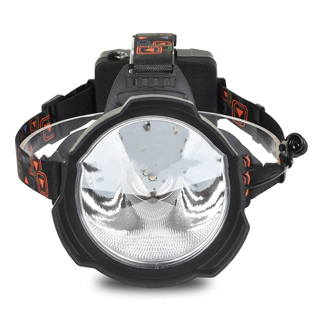 Head-mounted night fishing lamp