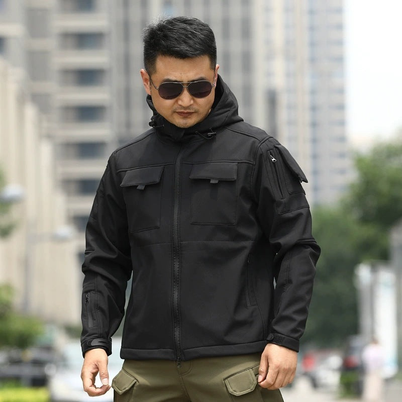 Shell Jacket Camouflage Cold Sports