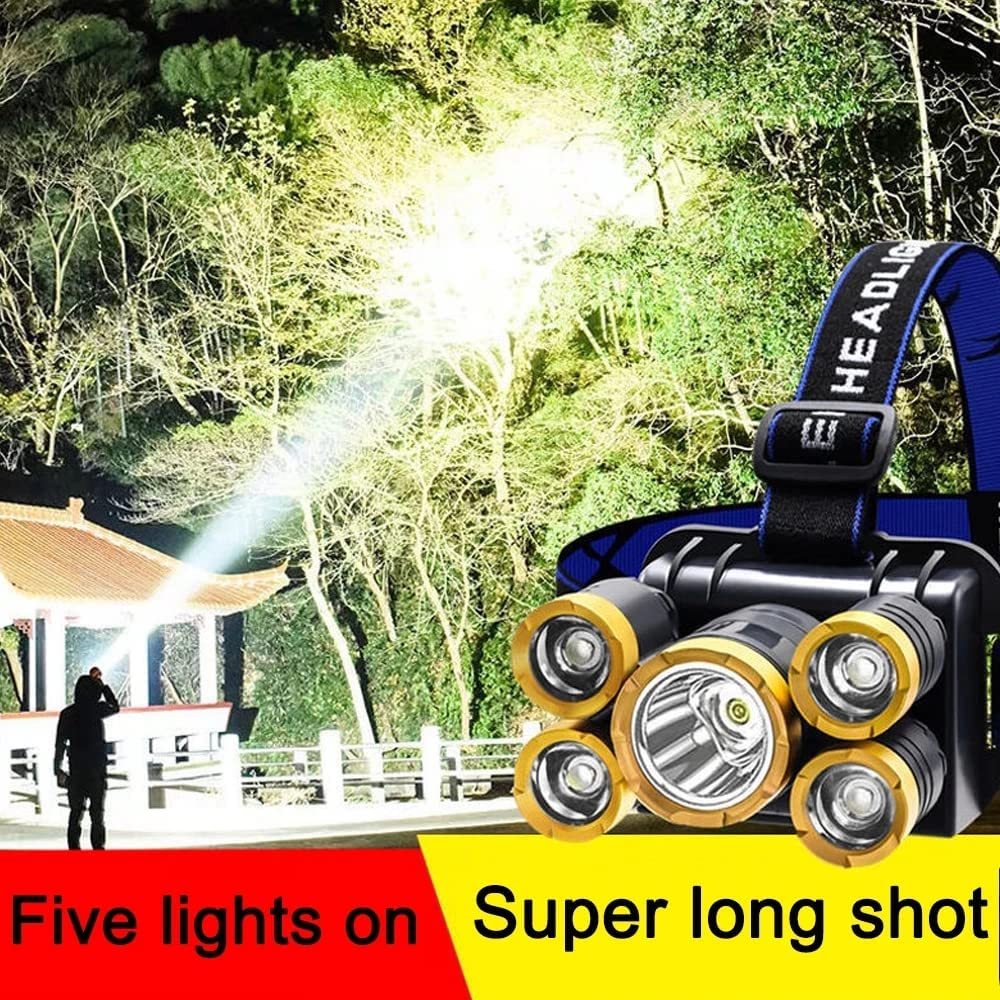 Outdoor Head-mounted Flashlight