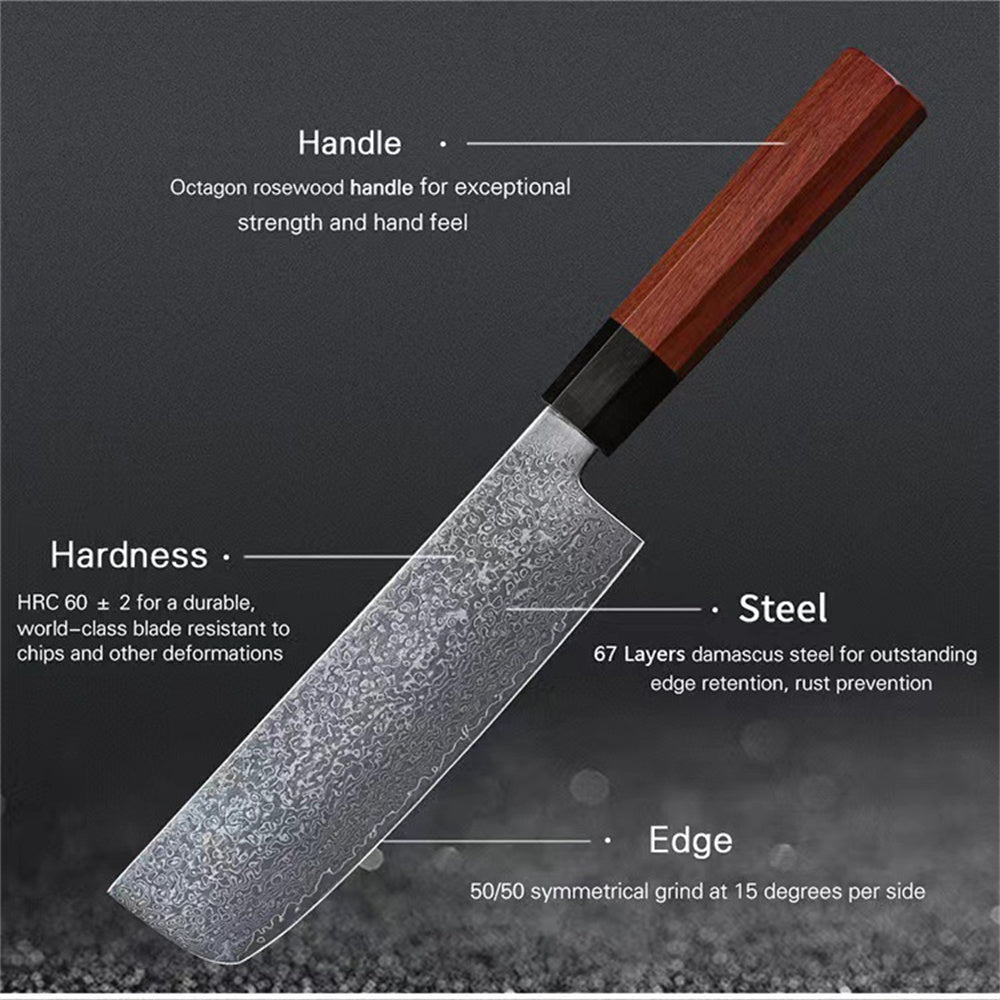 Damascus Steel 7 Inch Knives