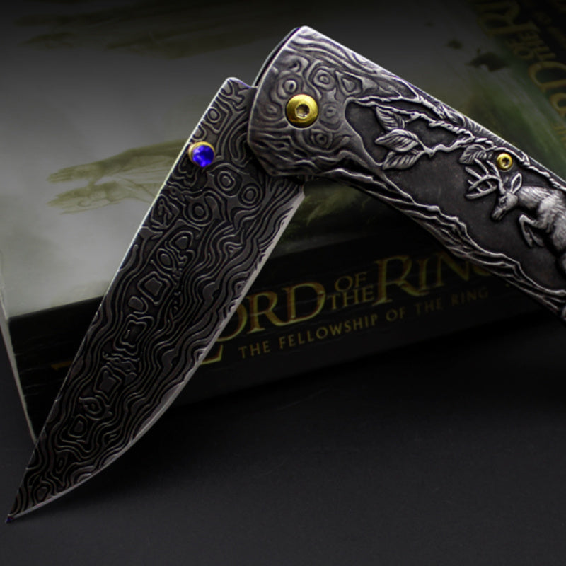 Craft Folding Wild Survival Camping Knife