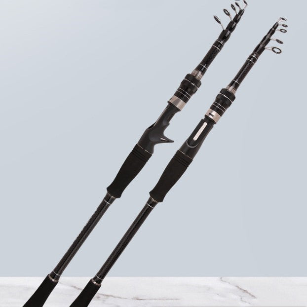Portable Straight Shank Fishing Rod