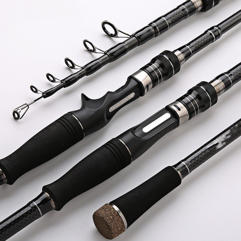 Portable Straight Shank Fishing Rod