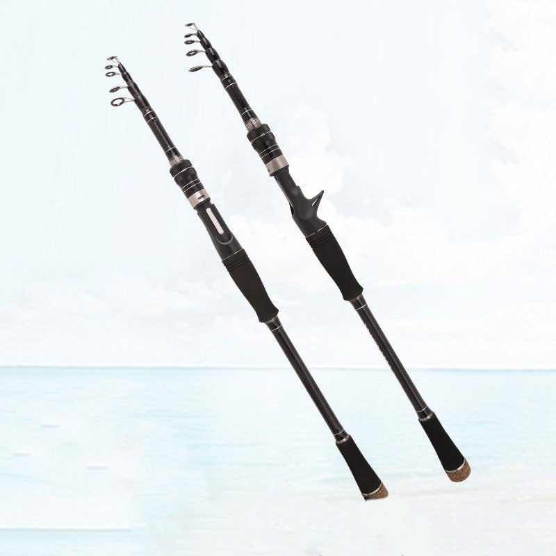 Portable Straight Shank Fishing Rod